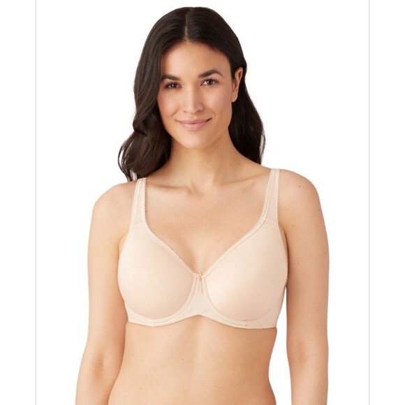 Wacoal Basic Beauty Spacer Underwire T-Shirt Bra, Nude, Size 36DD 853192 - Picture 1 of 11